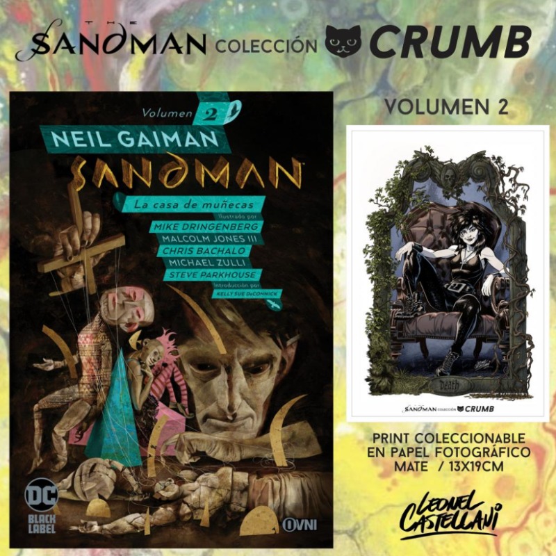 Sandman Vol  02 + Print Exclusivo
