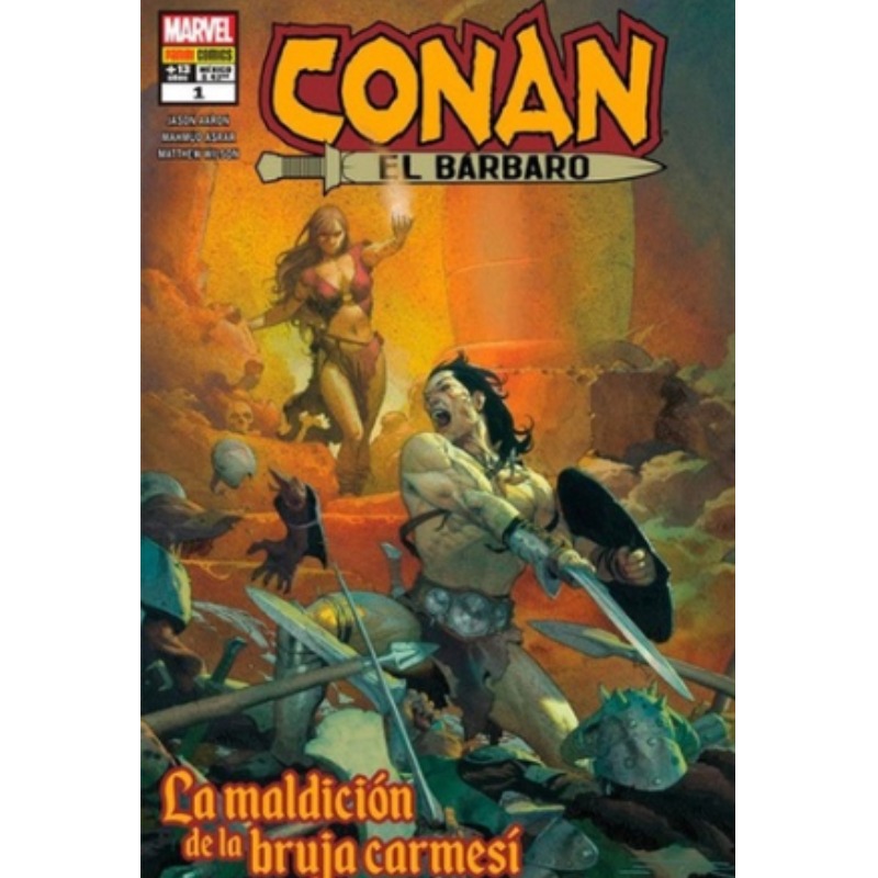 Conan El Barbaro 01: La Maldicion De La Bruja Carmesi