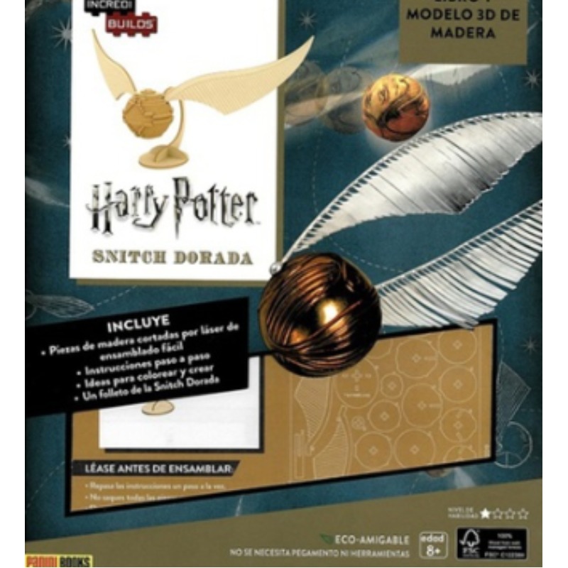 Incredibuilds: Snitch Dorada - Harry Potter