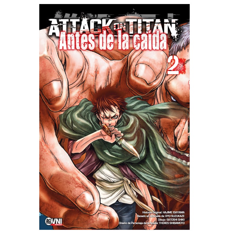 Attack On Titan - Antes De La Caida Vol. 2