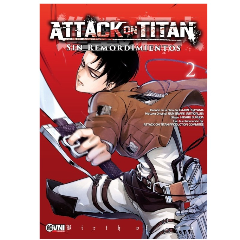 Attack On Titan - Sin Remordimientos Vol. 2