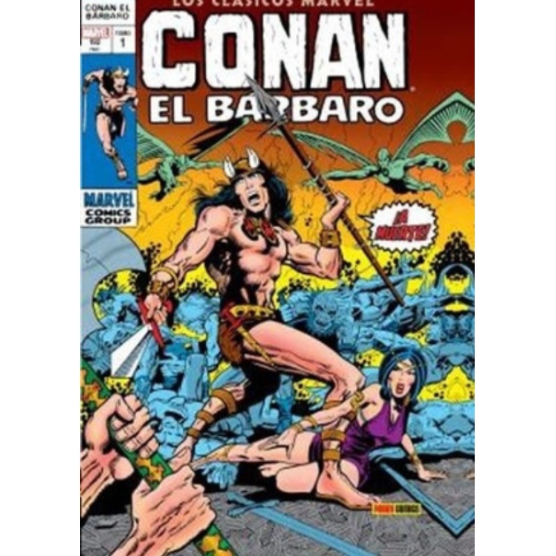 Conan El Barbar0 01: Los Clasicos Marvel