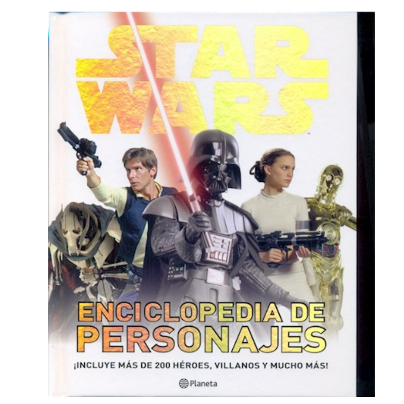 Star Wars Enciclopedia De Personajes (cartone)