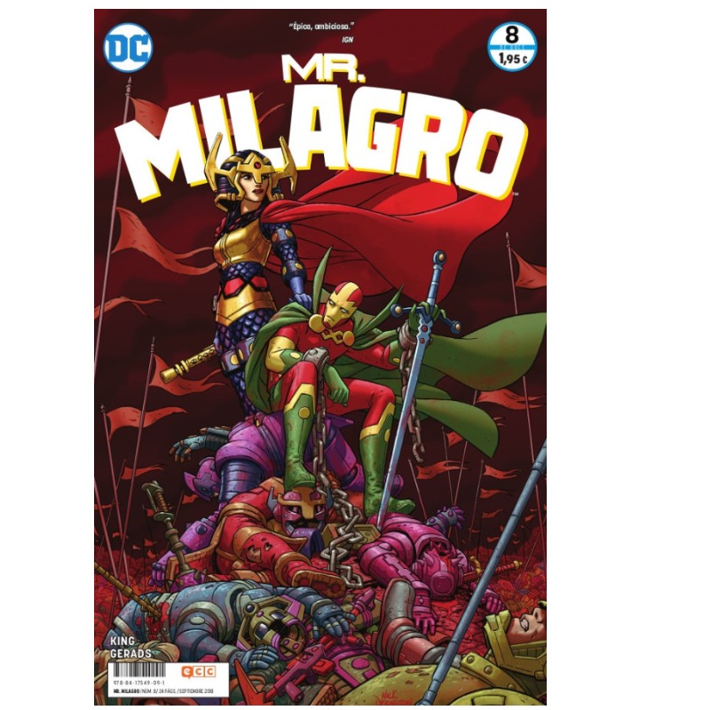 Mr. Milagro #08 (grapa)