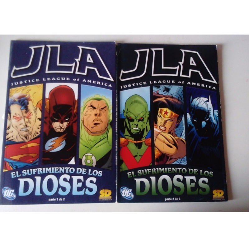 Pack Jla Sd: El Sufrimiento De Los Dioses