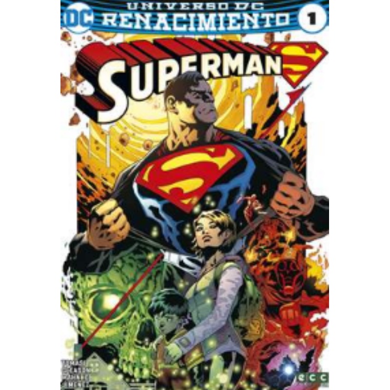 Pack Superman Renacimiento Ecc Argentina