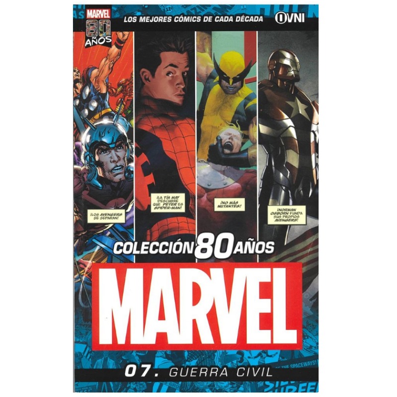 Marvel 80 AÑos Vol 07: Guerra Civil