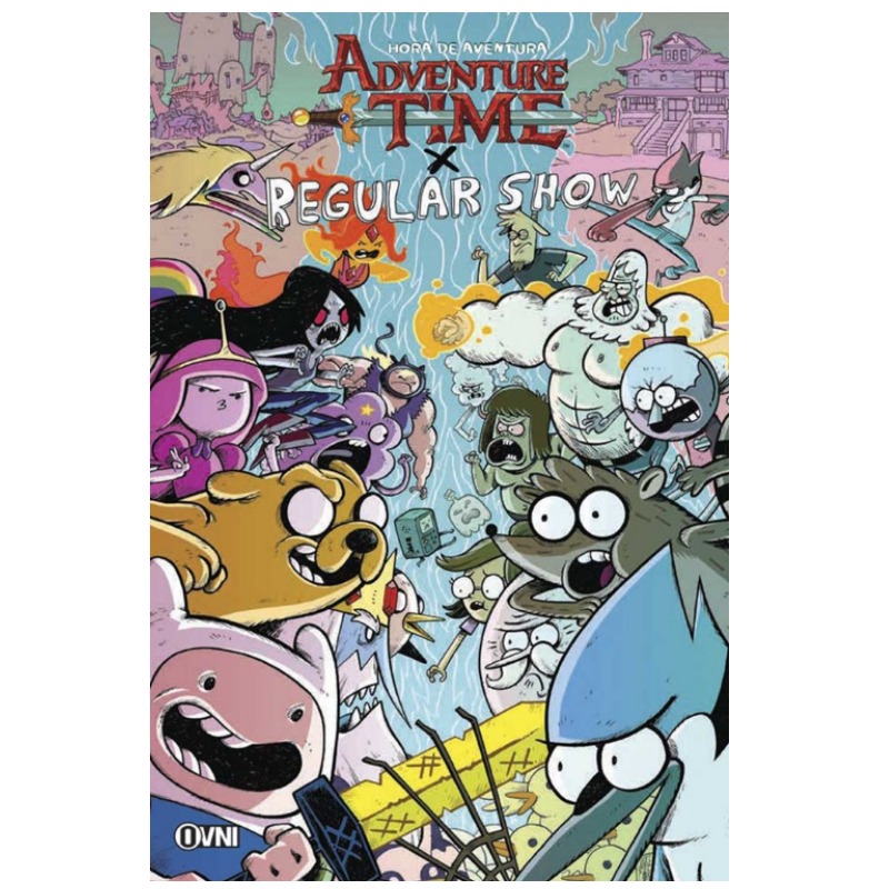 Cartoon - Adventure Time X Regular Show