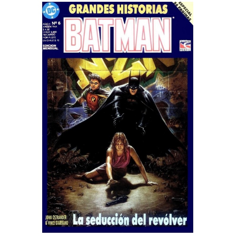 Grandes Historias #06: Batman La Seduccin Del Revolver