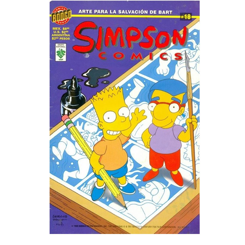 Simpson Comics #18