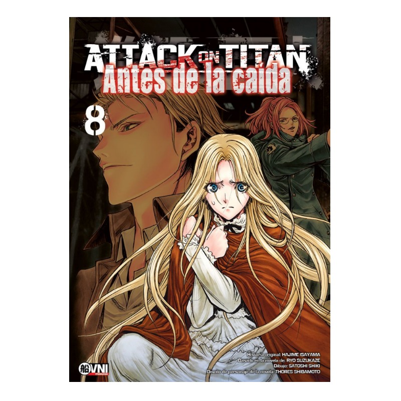 Attack On Titan: Antes De La CaÍda Vol. 8