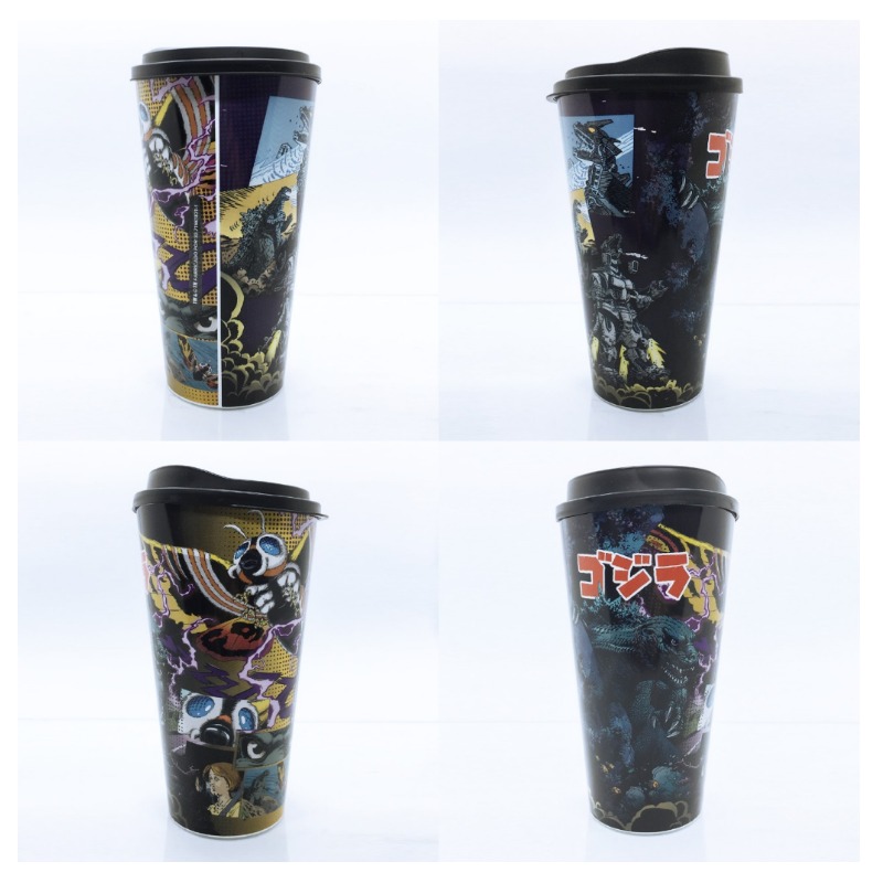 Vaso Plastico Godzilla