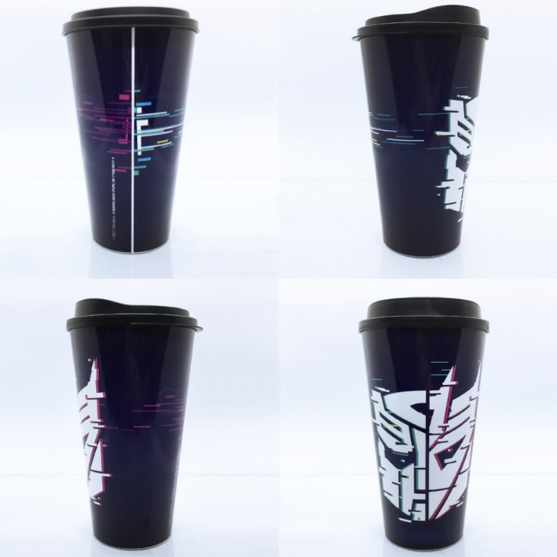 Vaso Plastico Transformers