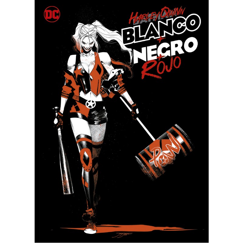 Harley Quinn: Blanco + Negro + Rojo