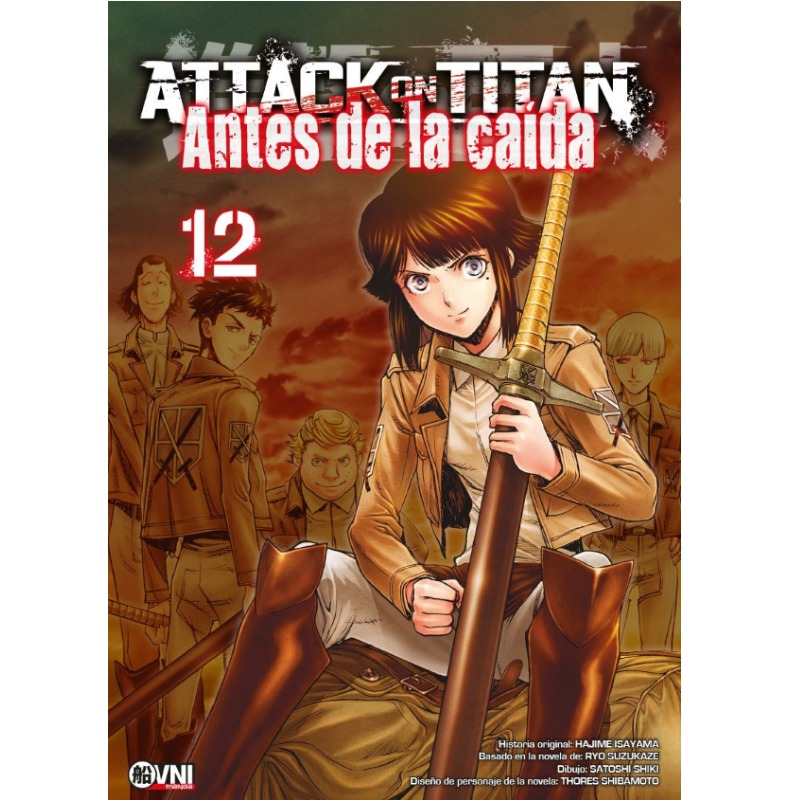 Attack On Titan: Antes De La CaÍda Vol. 12