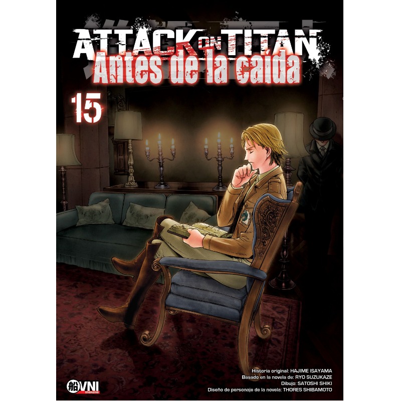  Attack On Titan: Antes De La Caída Vol. 15