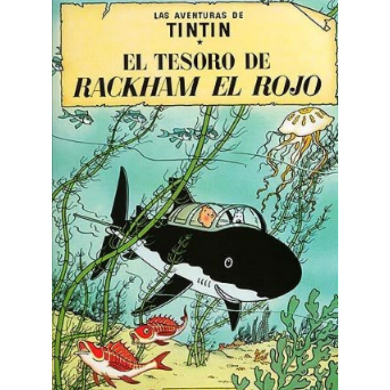 Tintin El Tesoro De Rackham El Rojo