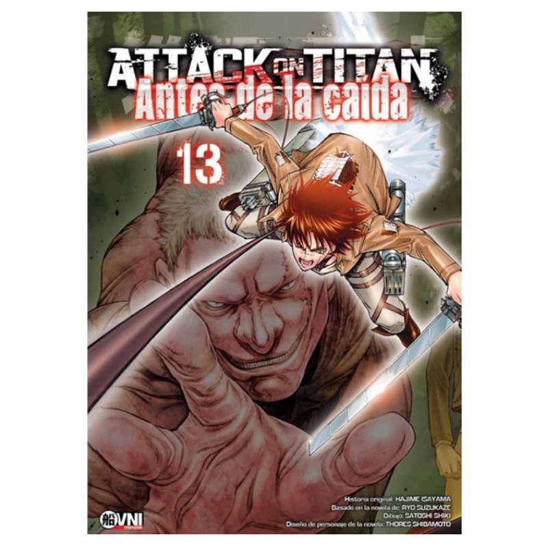 Attack On Titan: Antes De La Caida 13