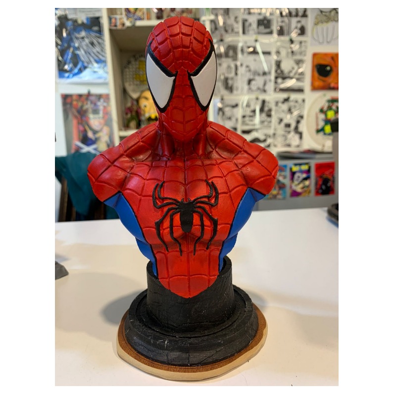 Busto Spiderman - Impresión 3d