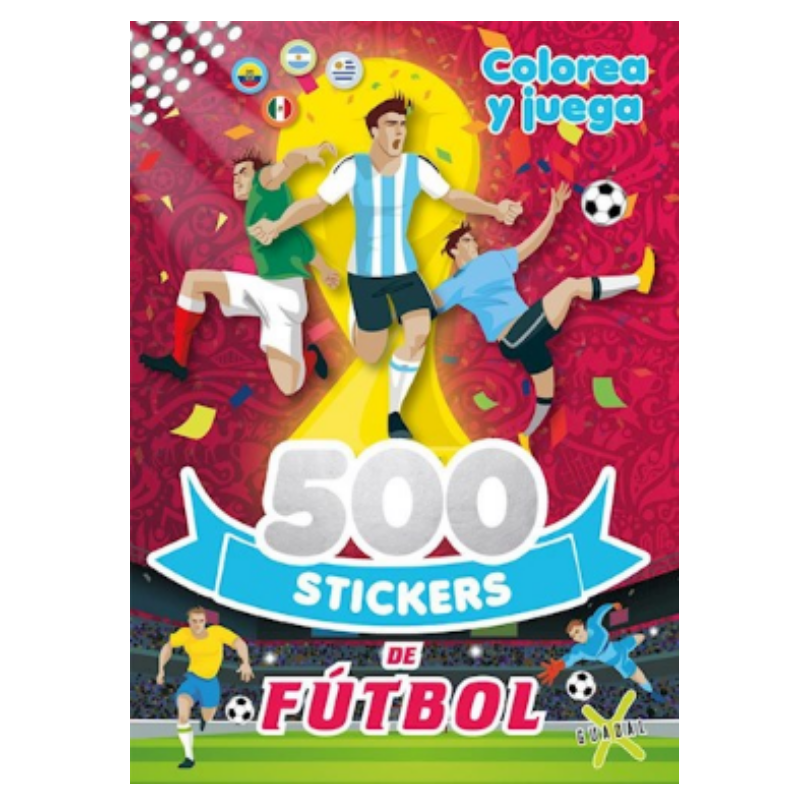 500 Stickers De Futbol