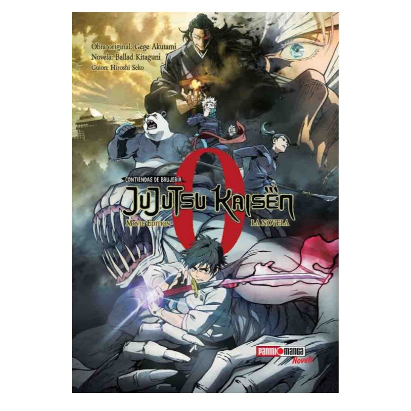 Jujutsu Kaisen 0 Movie Edition La Novela