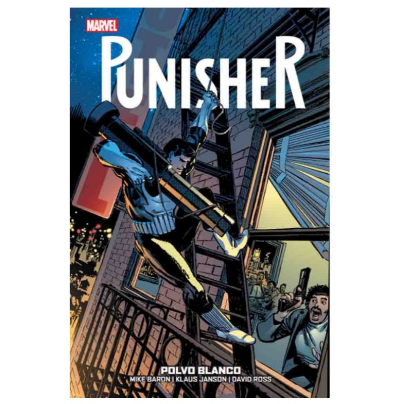 Punisher De Baron & Janson Polvo Blanco (marvel Vintage)
