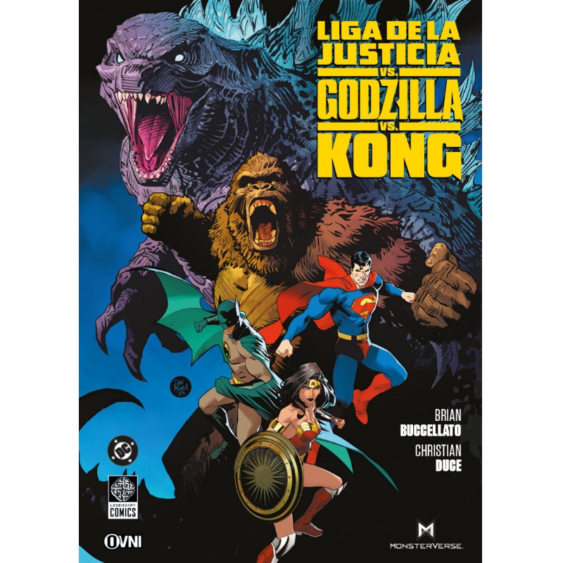  Liga De La Justicia Vs Godzilla Vs Kong