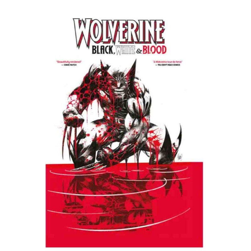 Wolverine White Black & Blood