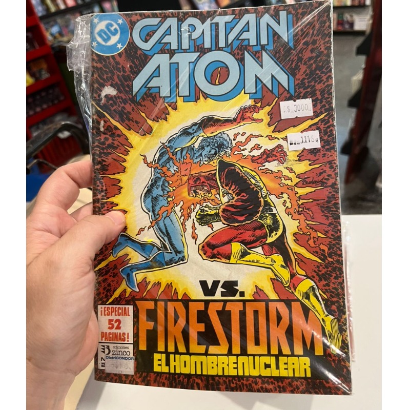 Capitan Atom Vs Firestorm: El Hombre Nuclear