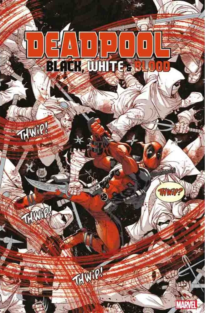 Deadpool White Black & Blood